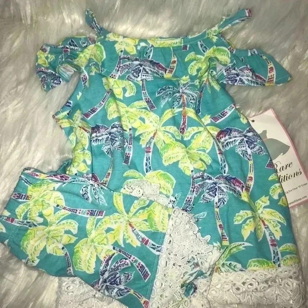 RARE EDITIONS 2 PC SHORT SET SIZE 6 GORGEOUS 💝